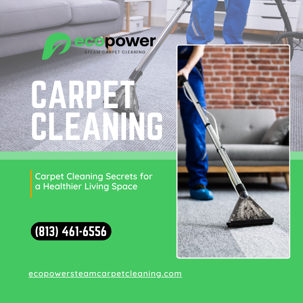 Carpet Cleaning Secrets for a Healthier Living Space - ECO POWER CARPET