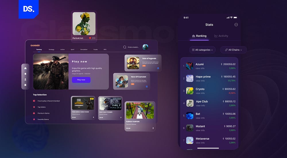 Why Use Glassmorphism in Web or App Design?