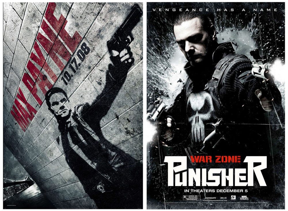 Original Punisher: War Zone Movie Poster - Vigilante - Ray Stevenson