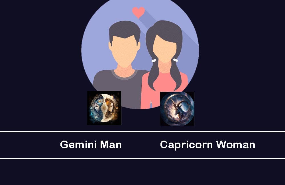 Gemini Man and Capricorn Woman Compatibility: A Comprehensive Guide