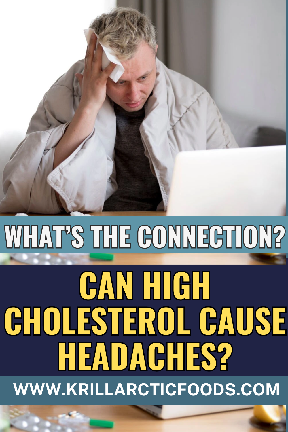 Does high cholesterol make you headache? Krill Arctic Foods Medium