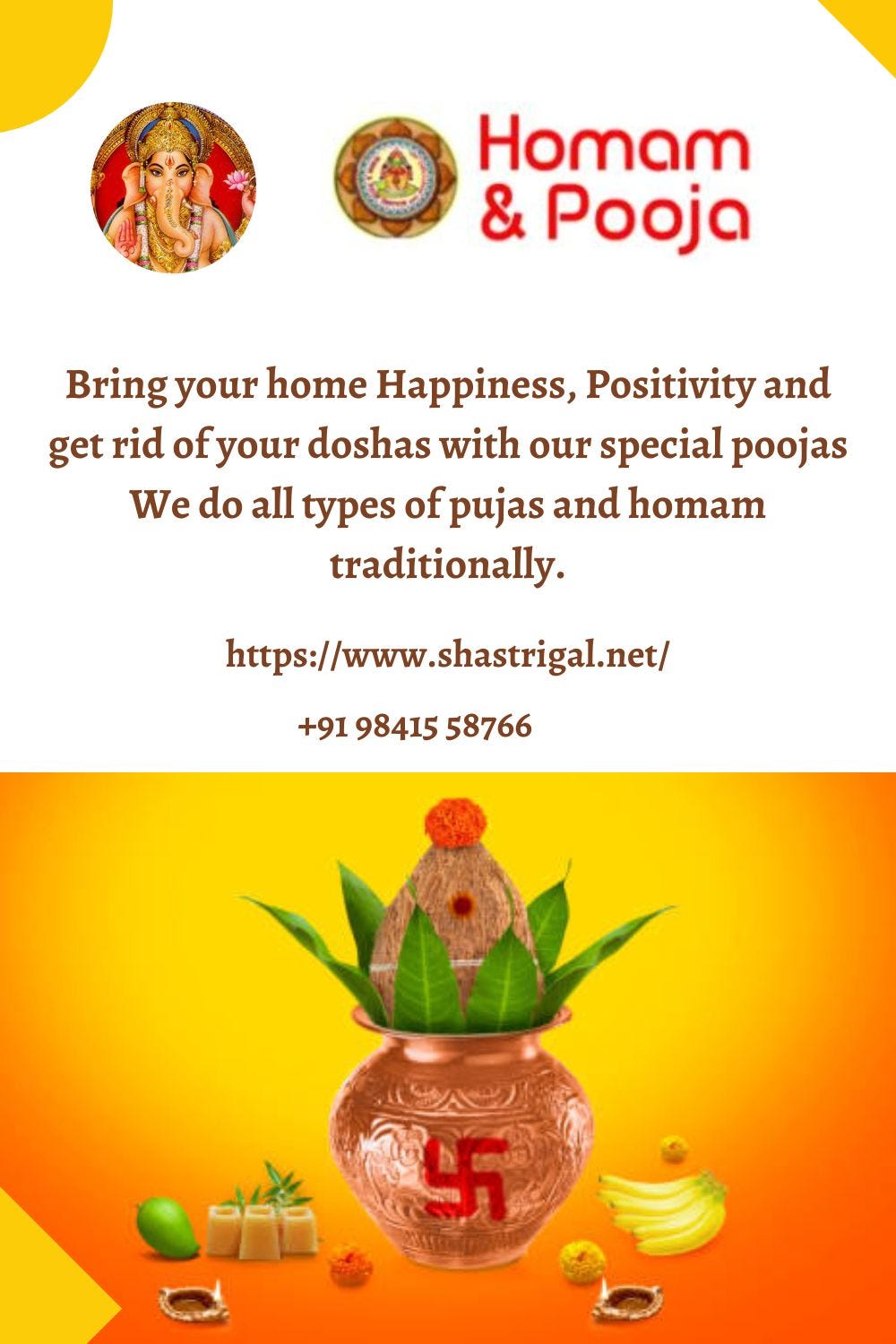 Ganapathy Homam and Pooja Services Ganapathyhomam Medium