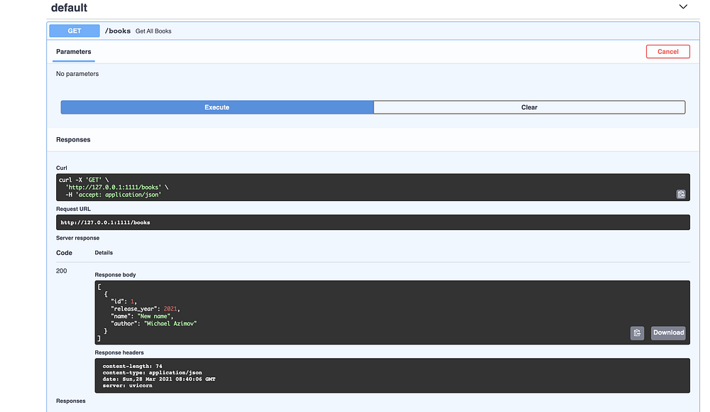 Build an async python service with FastAPI & SQLAlchemy | by Michael ...