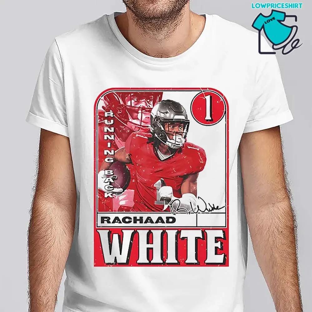 Rachaad White Tampa Bay Football TShirt by Michael Parker Jan