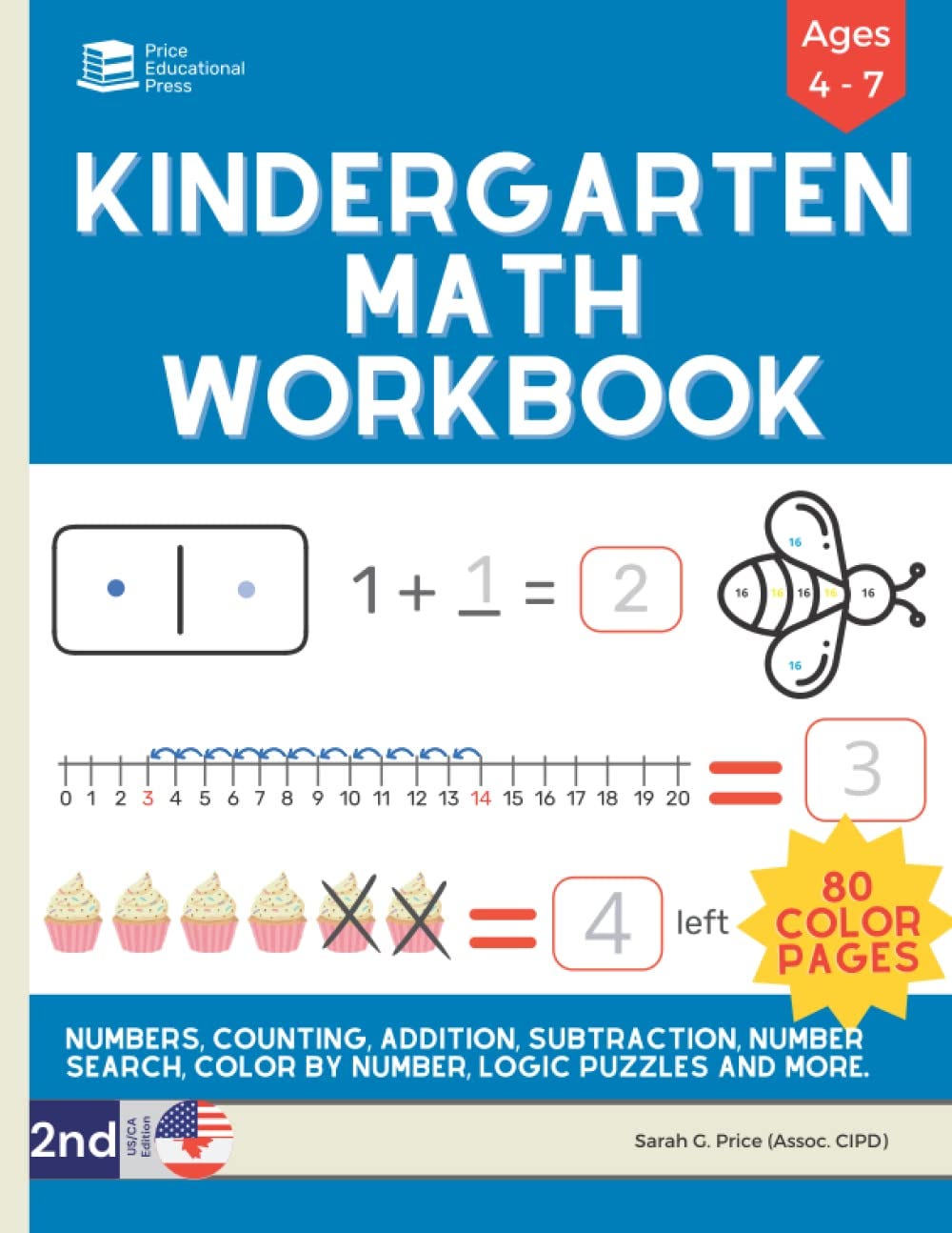 [EBOOK][BEST]} Kindergarten Math Workbook: Kindergarten and 1st Grade ...