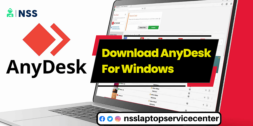 Download AnyDesk On Laptop. Step 1: Turn on and restart your… | by NSS  Laptop Service Center | Medium