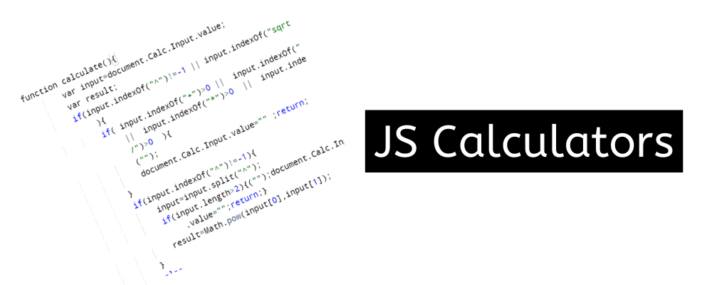JavaScript Calculator Examples with Source Code - XCATTX.COM - Medium