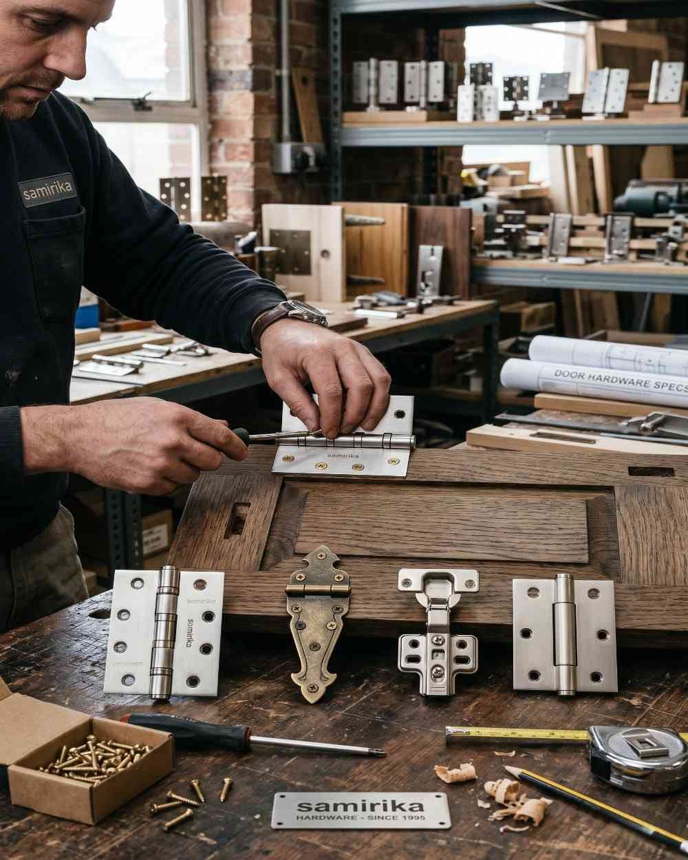 Hinges: Types Applications Components and Selection Considerations