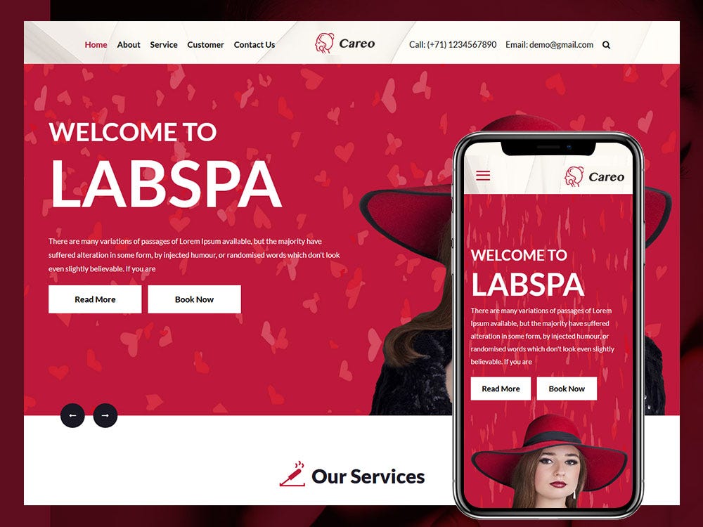 Careo — Beauty Spa Html Template