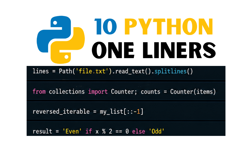 10 Python one liners you’ll actually use | by Aysha R | Pythonic AF ...