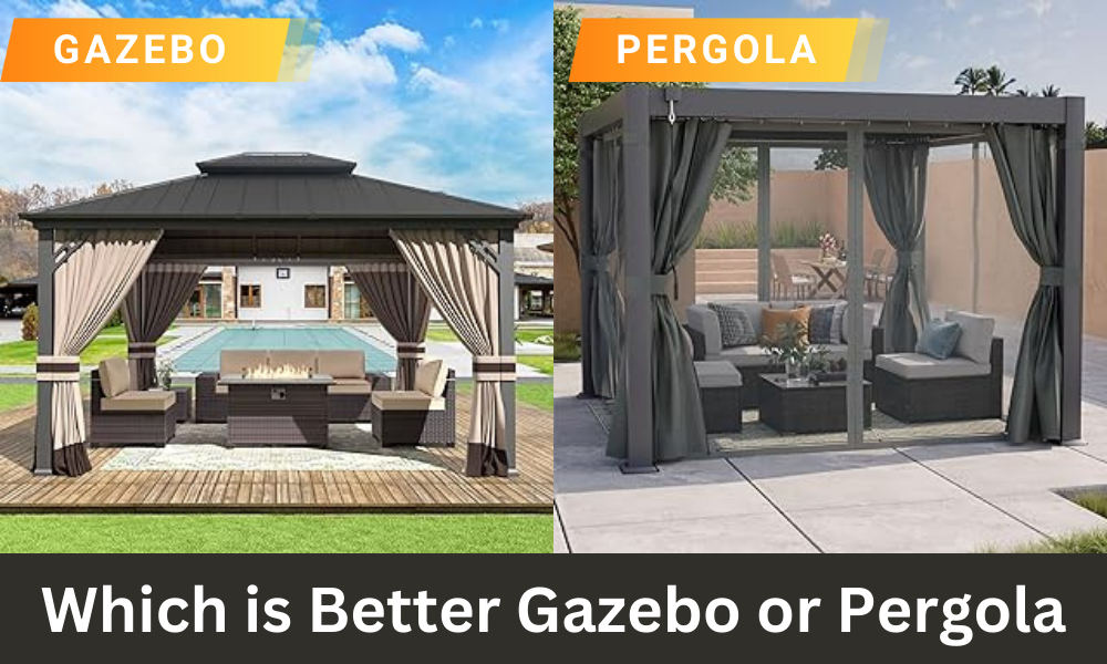 Which is Better Gazebo or Pergola? — Choosing the Perfect Outdoor Oasis