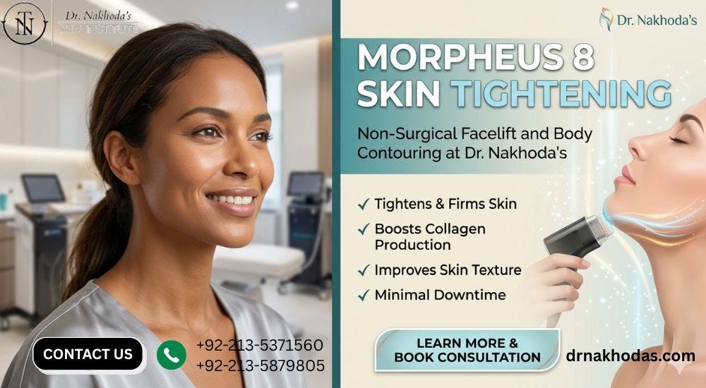 Morpheus 8 skin tightening