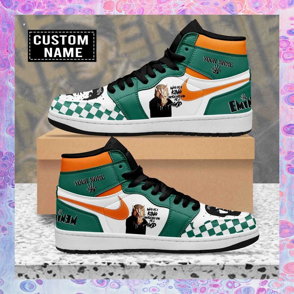 eminem custom jordans