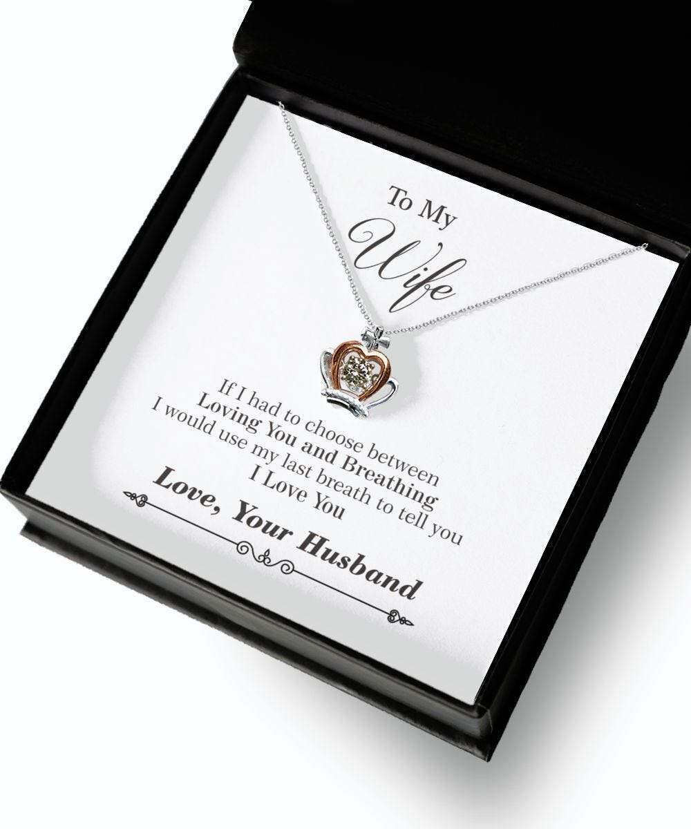 Christmas Gift For Wife - To My Wife Necklace - Medium