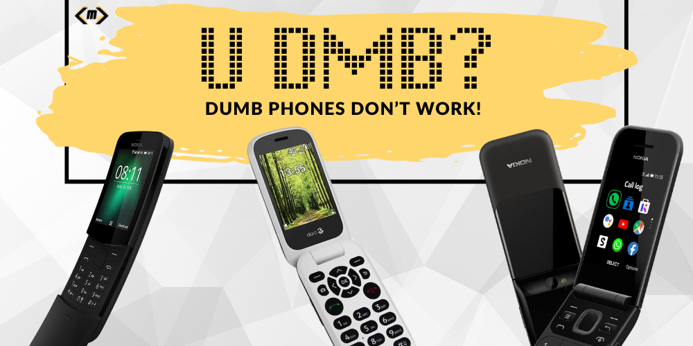 Dumb phones are not the answer to digital minimalism, by CodeMacLife