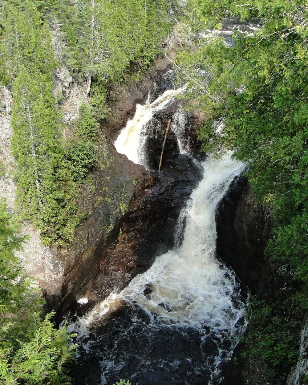 Devil’s kettle. devil’s kettle is a falls in Minnesota by Heera