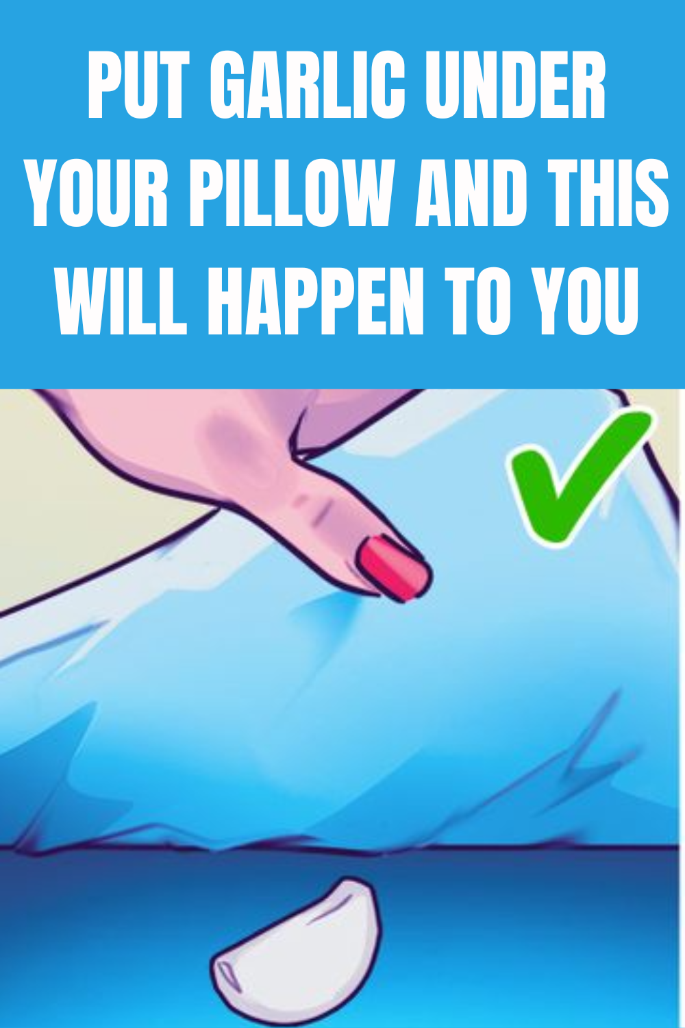 Put garlic under your pillow and this will happen to you Paula Medium