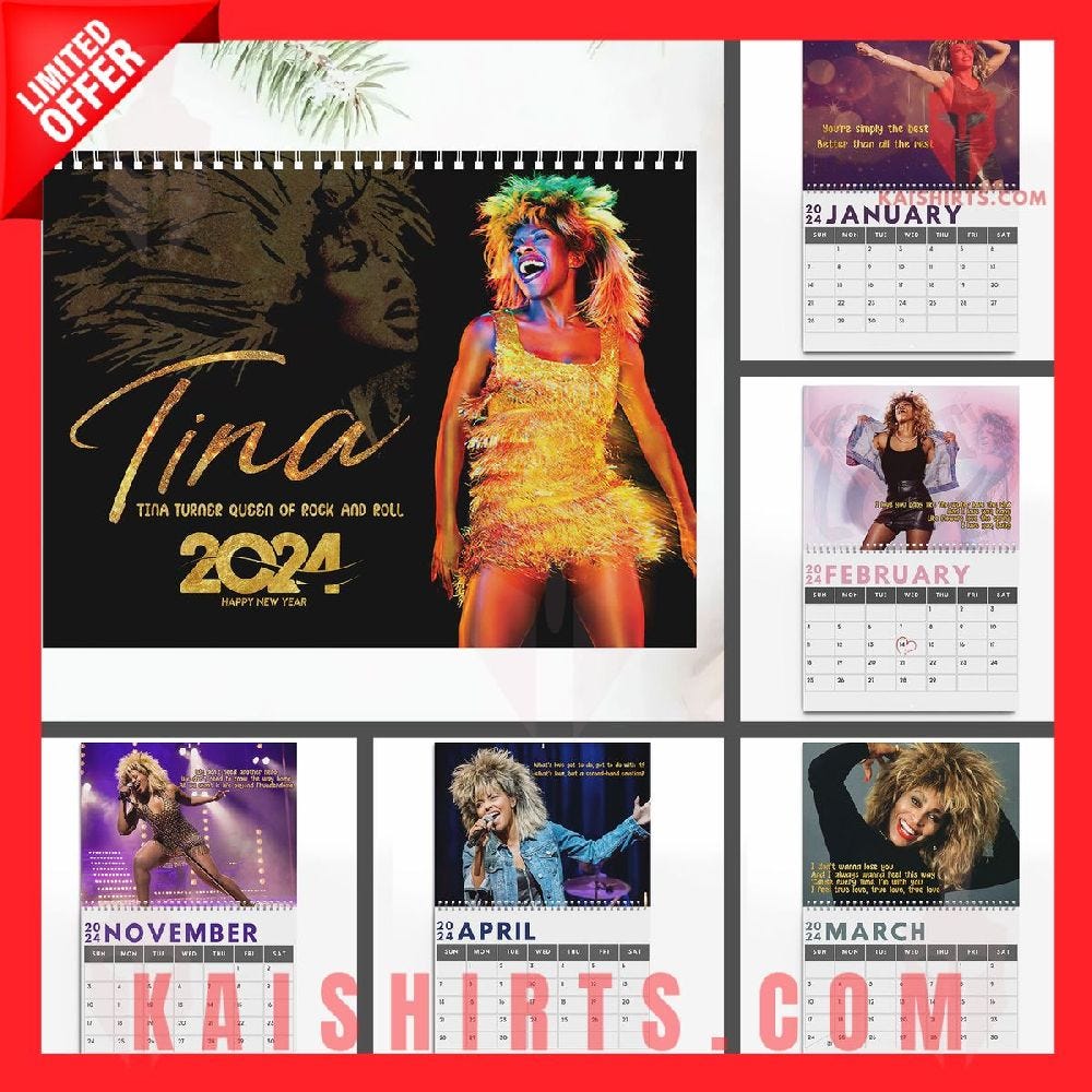 Tina Turner 2024 Wall Hanging Calendar | by Eyamtigresz | Jan, 2024 ...