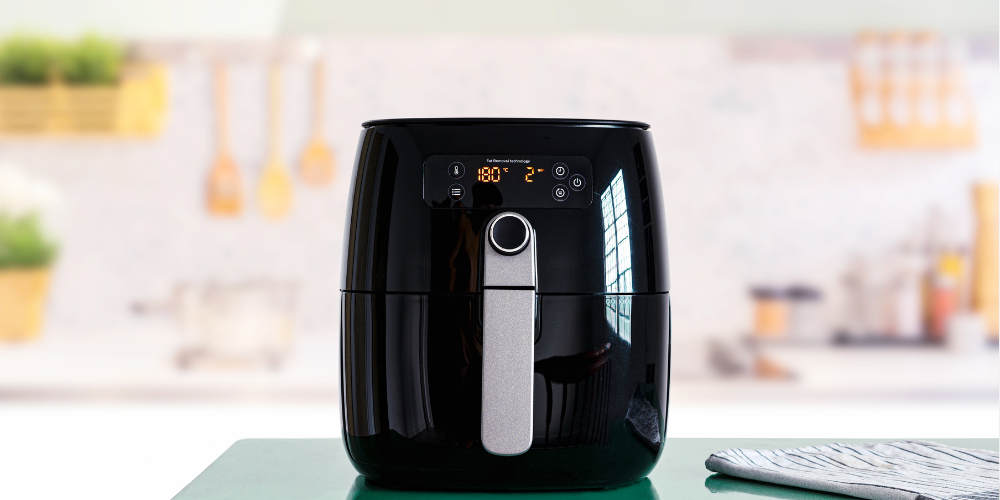 Attention Foodie Students 👀 Our Air Fryer should be on your Back