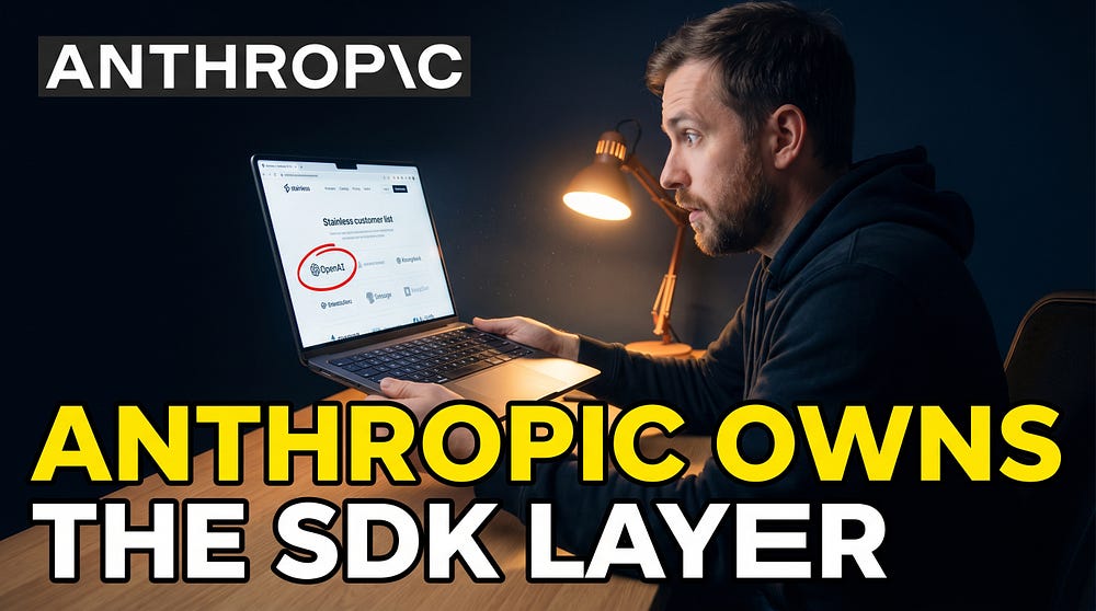 Anthropic Just Bought the Company That Builds OpenAI’s SDKs. Nobody’s Saying It Out Loud Yet.