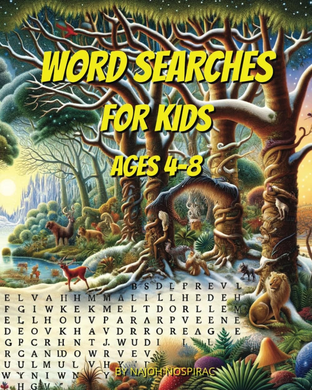 Early Learning Adventures: A Review of 'Word Searches for Kids Ages 4–8:  Fun Discoveries, Puzzle | by Stefan Simbade 💎 | Jan, 2024 | Medium