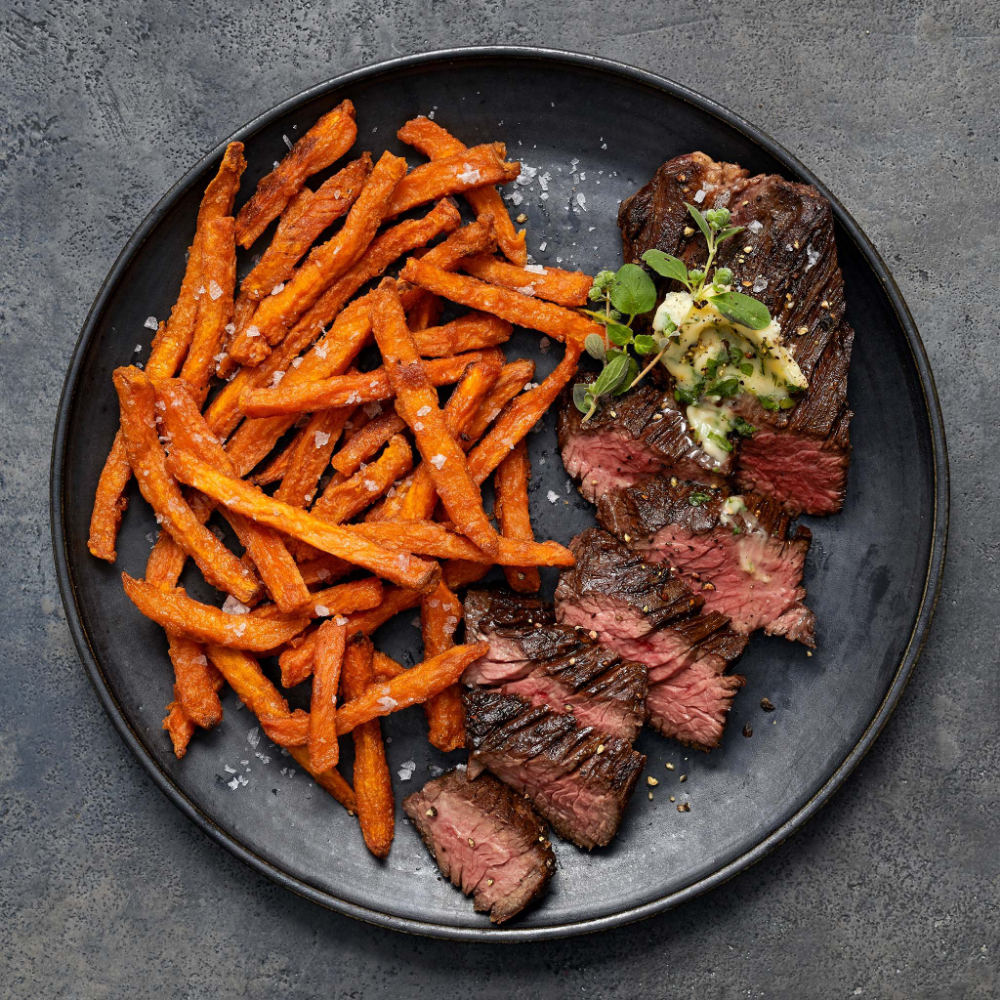 Hanger steakGrilled Garlic Butter Hanger Steak. Epic food recipes