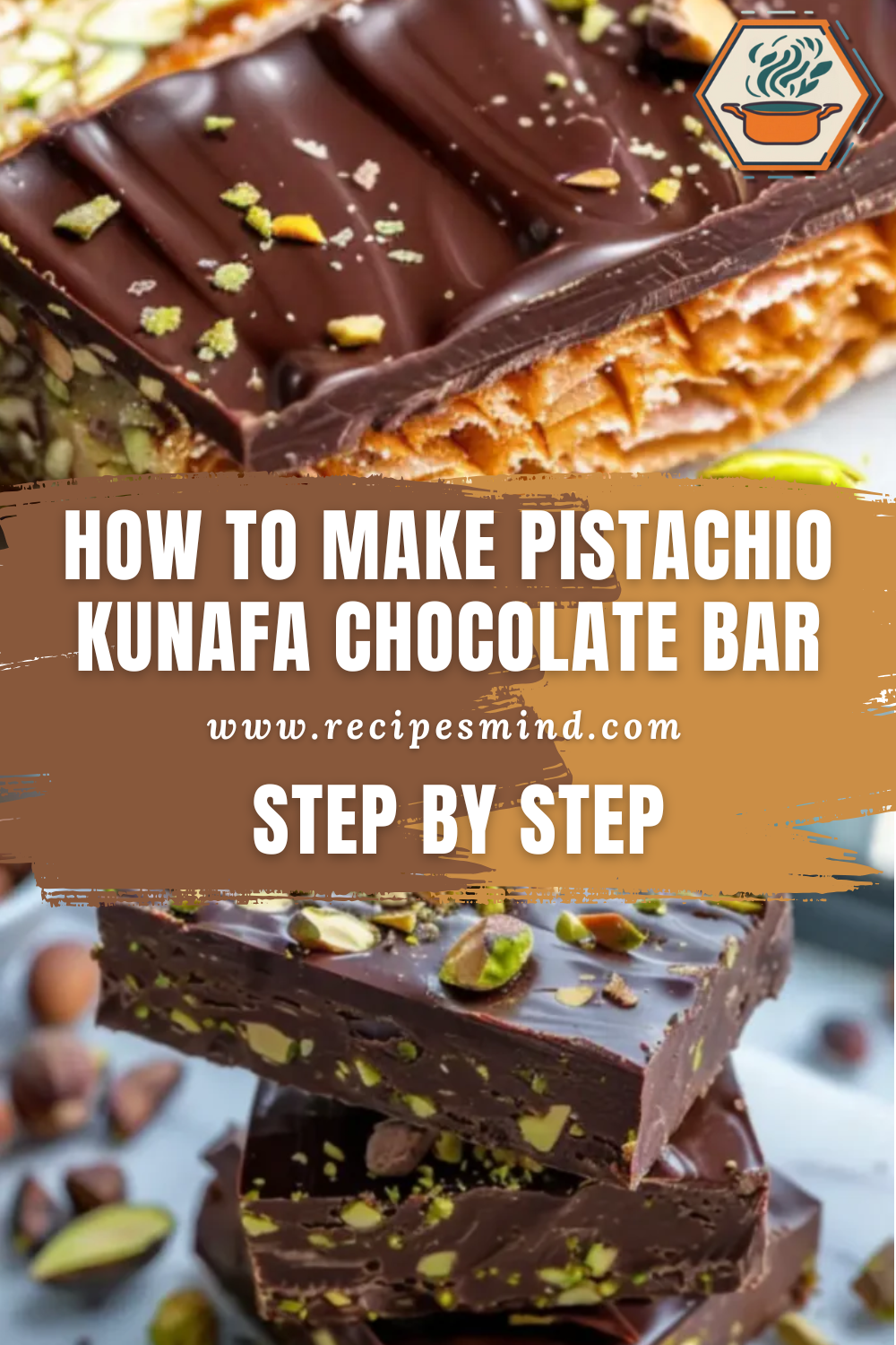 🍫 Pistachio Kunafa Chocolate Bar: Tradition Meets Indulgence