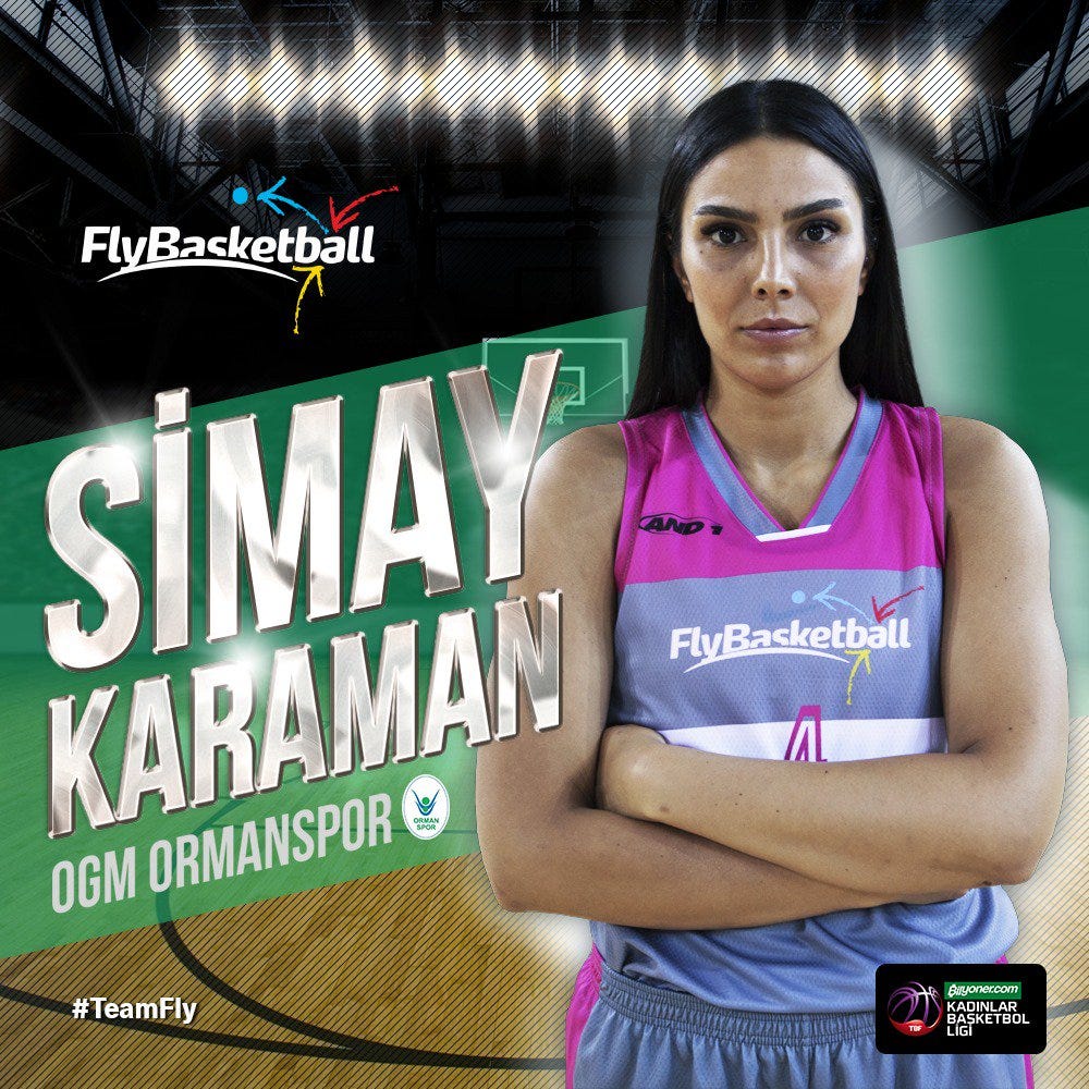Our player Simay Karaman will be playing for OGM Ormanspor for the new  season! | by FlyBasketball | Medium