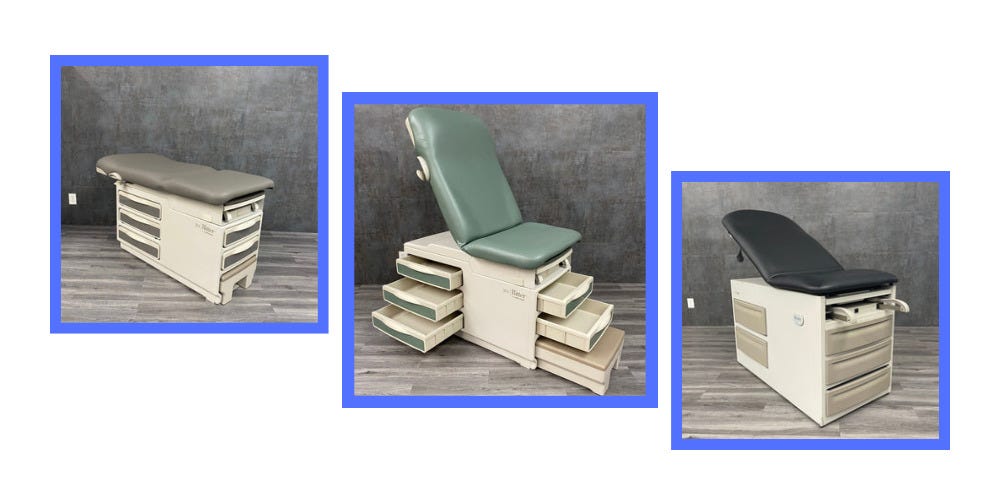 New vs. Used Medical Exam Tables Which Is Right for You? by Angelus