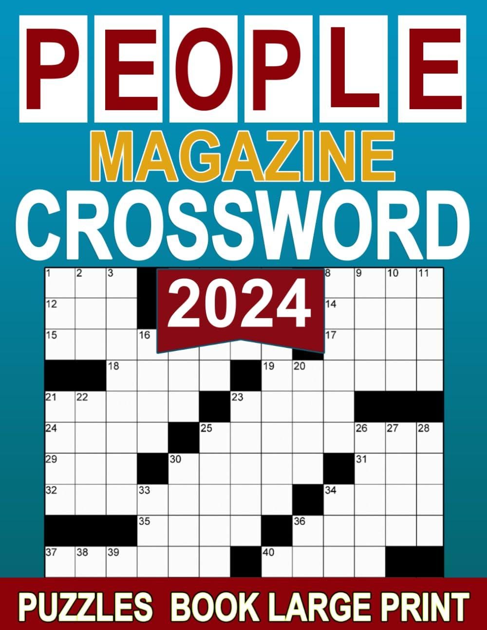 Download⚡️PDF ️ 2024 People Magazine Crossword Puzzles Book Large Print ...