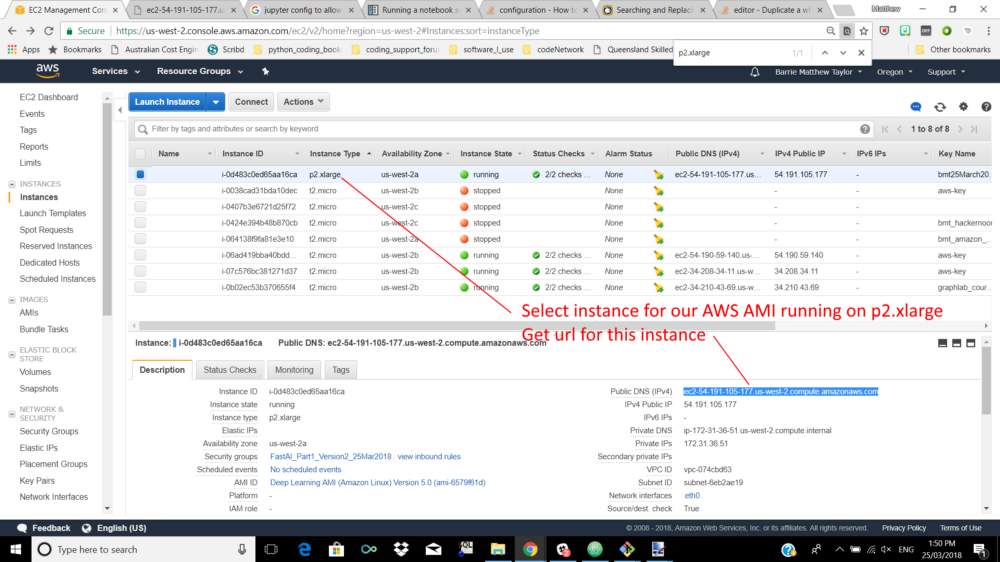 Setup Jupyter Notebook on AWS for Fast.AI | by GuruAtWork | Medium