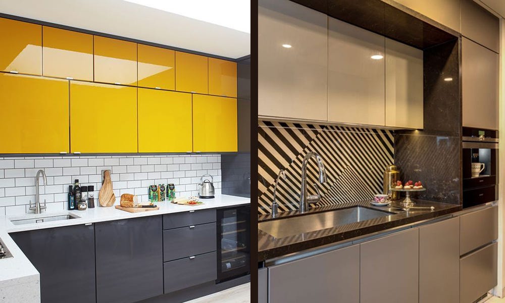Top Acrylic Modular Kitchen Manufacturers in South Bopal by Modish Modular Kitchen in