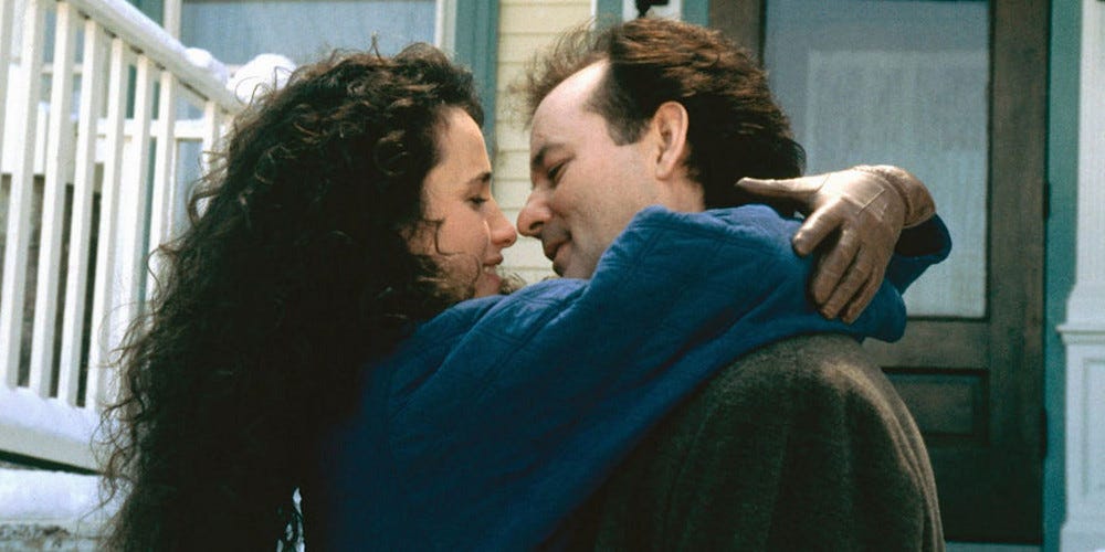 Groundhog Day (1993). He learns how to play the piano, kills… | by Clem  Rusty | Thumb & Thumber | Medium