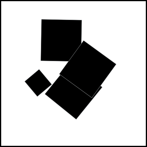 Four Black Squares