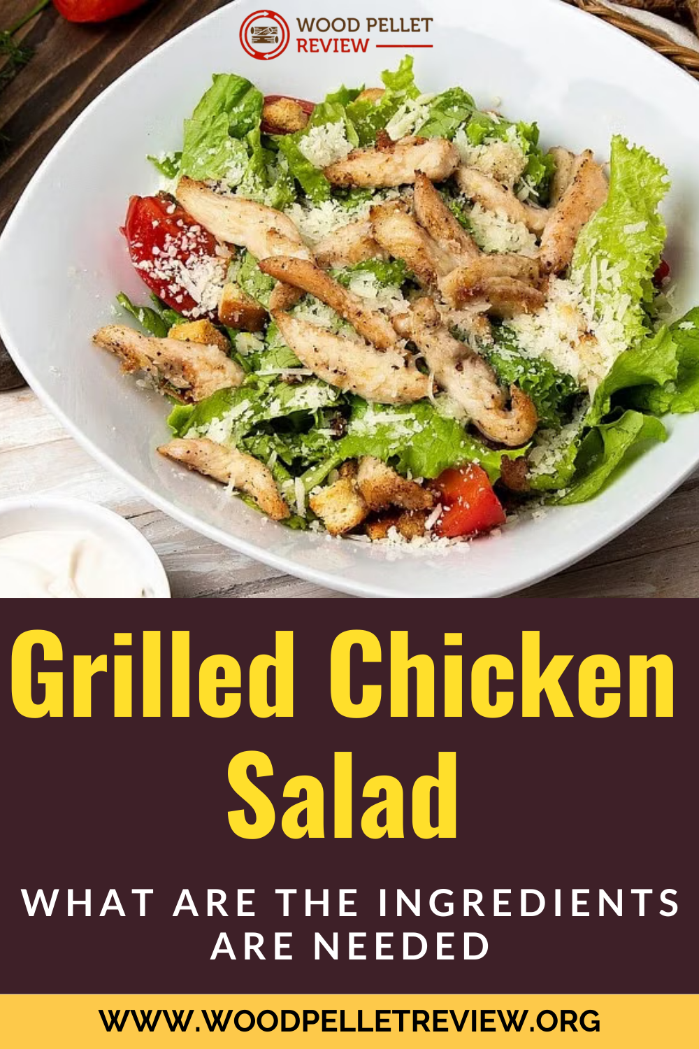 Grilled Chicken Salad: What are all the ingredients in chicken salad ...