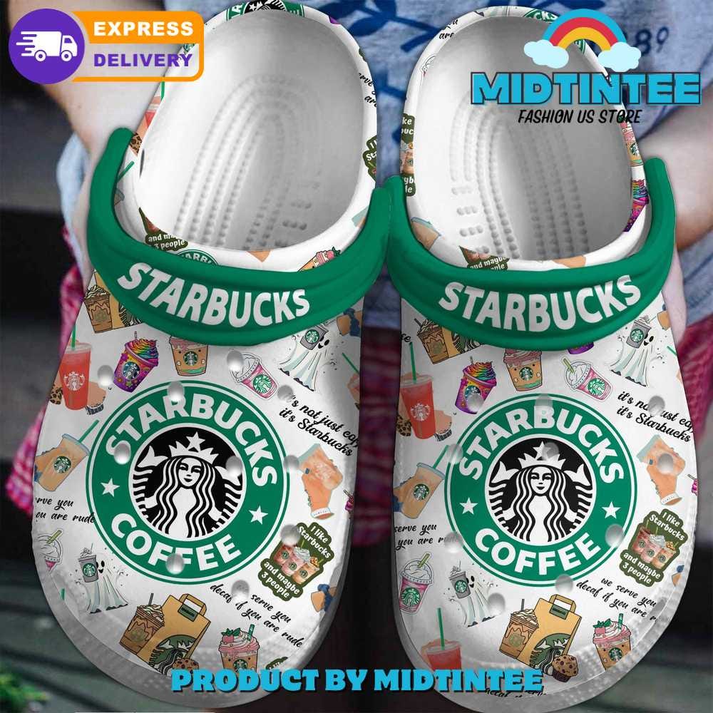 Starbucks Coffee Logo Crocs Clog Band | by Midtintee Store | Jan, 2024 ...