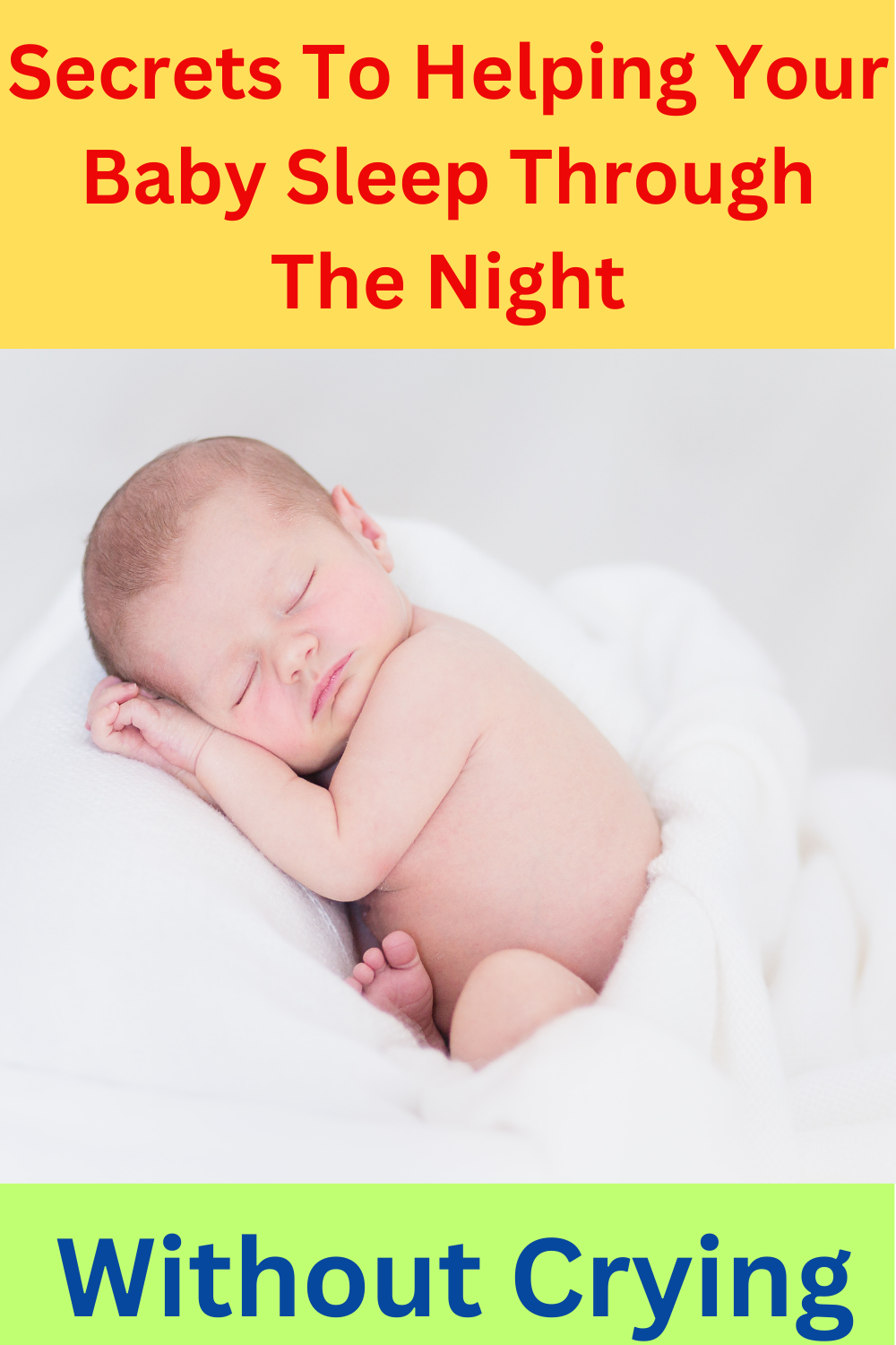 Tips for Helping Your Baby Sleep Through the Night by Pakirisamy