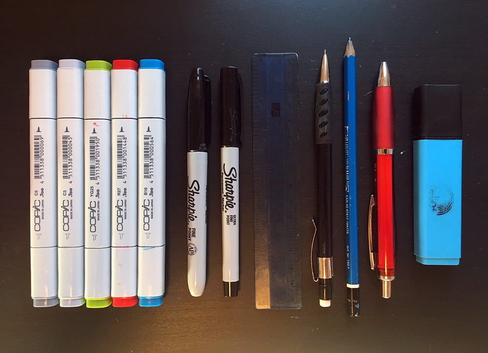 Best Sketchbook for Pencil and Ink - Copic Thinking