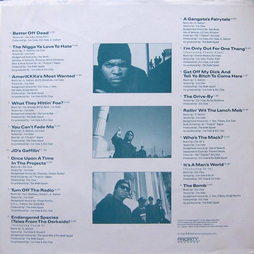 The Making of Ice Cube's “AmeriKKKa's Most Wanted” | by Brian