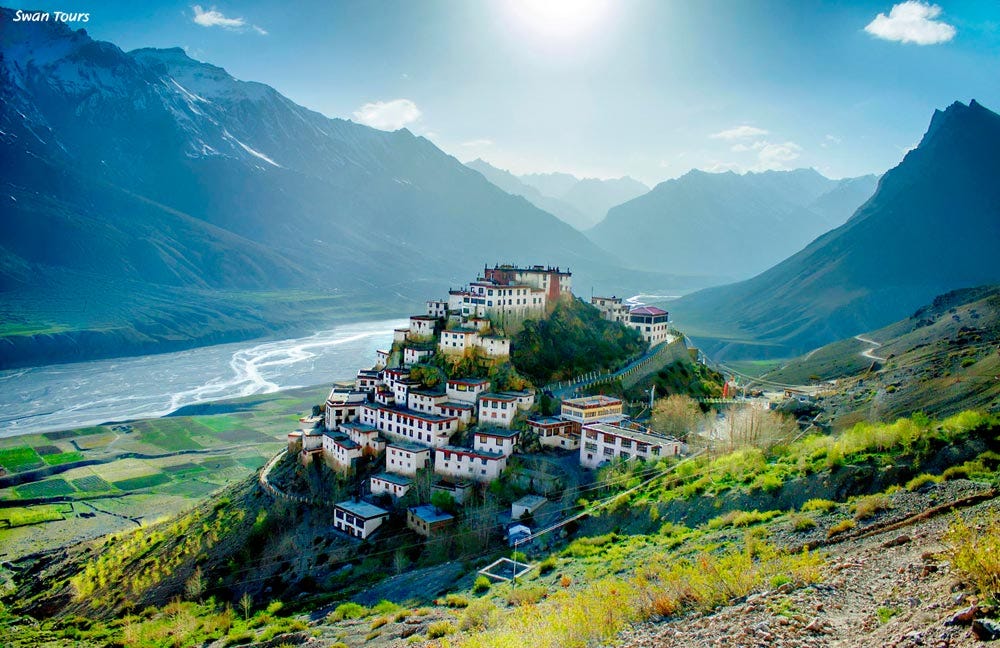 Leh Monastery Nubra Valley Pangong lake