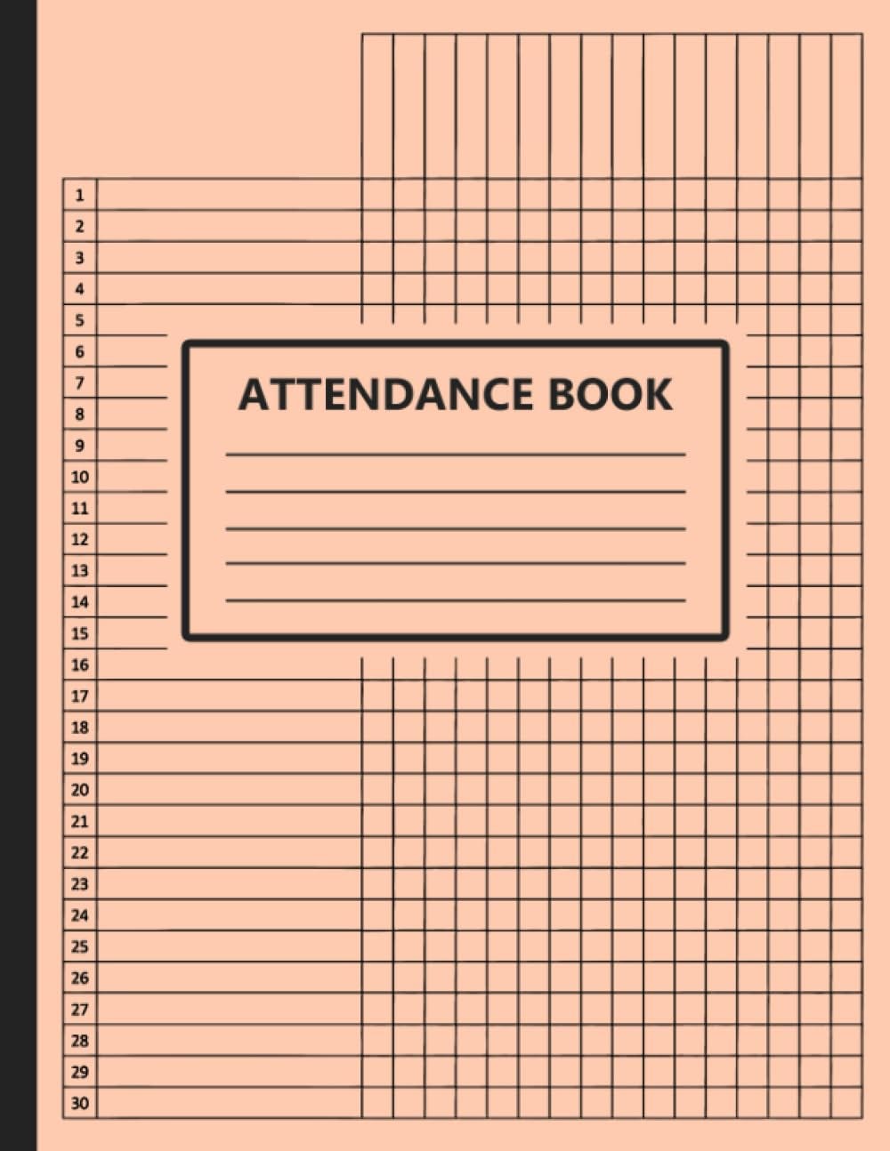 [reading Book] Attendance Book: Attendance Tracking Chart For Teachers 