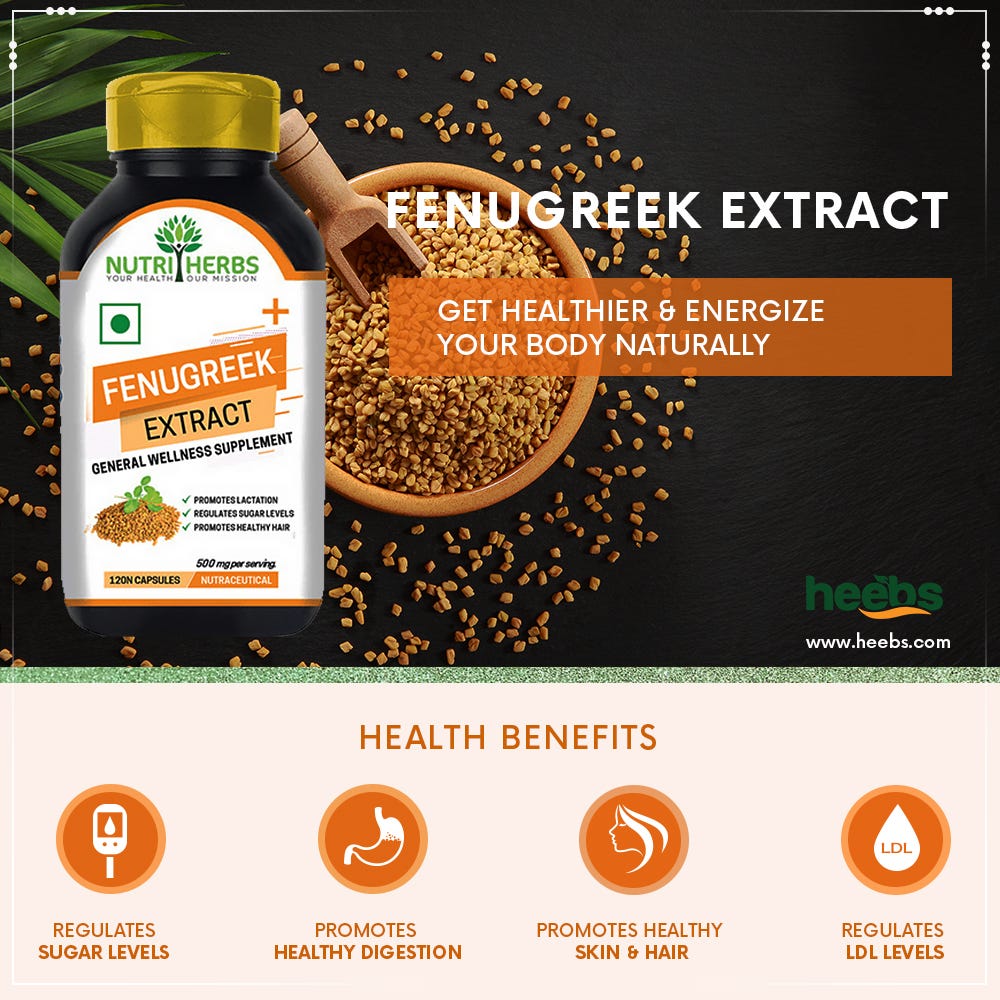 Fenugreek Extract — The Best Solution for Breast feeding Mothers by