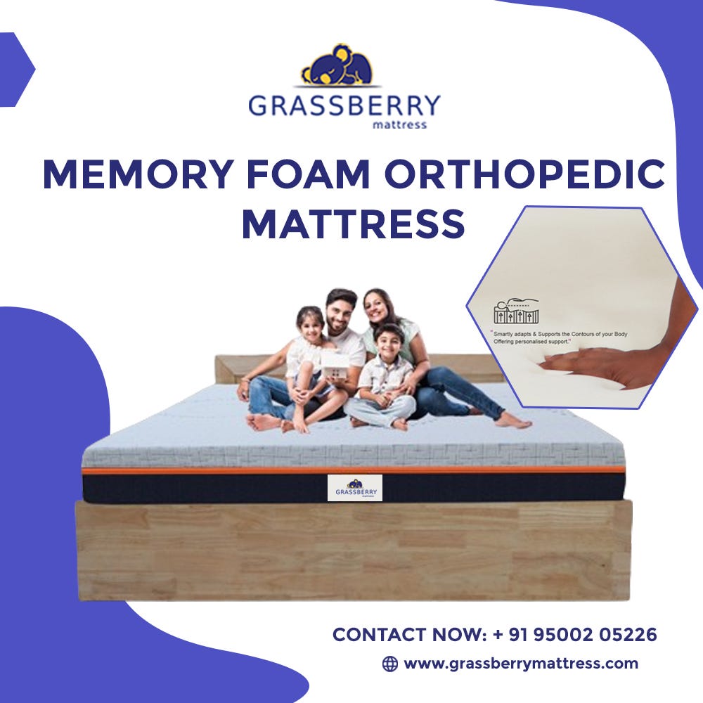 Benefits of Sleeping on a Memory Foam Orthopedic Mattress by