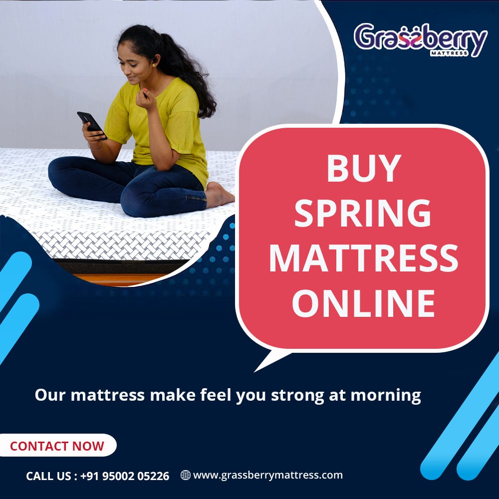 Why Spring Mattress Is The Better One For People? by
