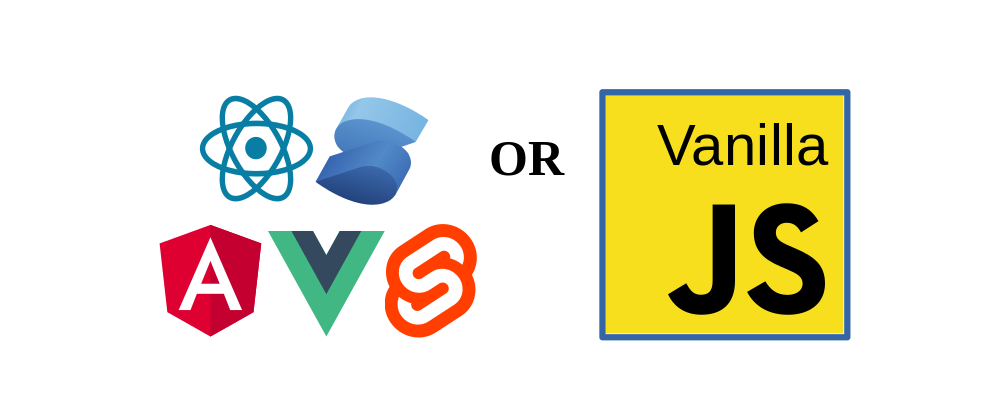 New Frontend Framework?. Or Vanilla JavaScript with Two Helper… | by ...