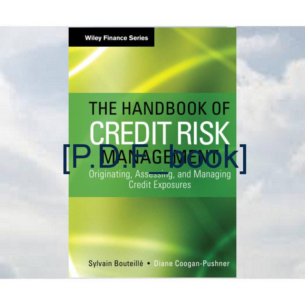 READ [EBOOK] PDF The Handbook of Credit Risk Management REad_Ebook