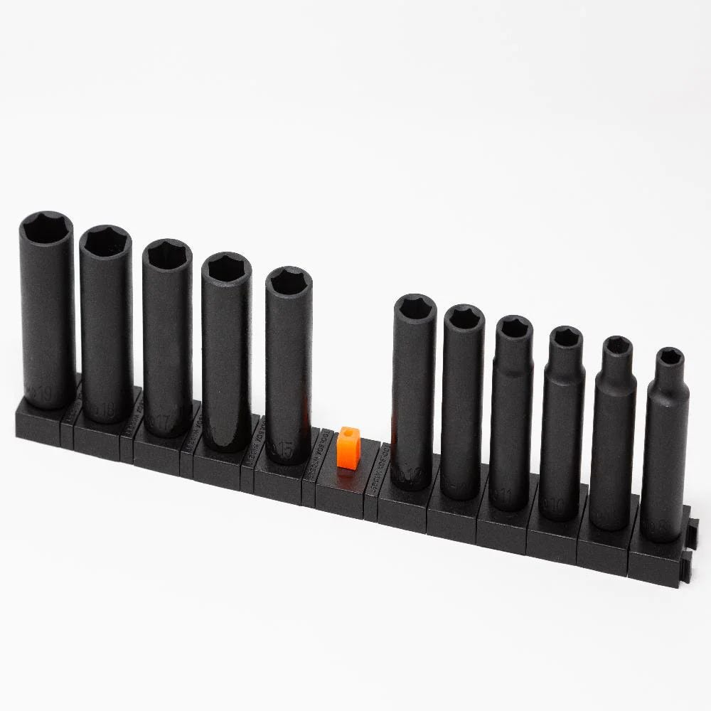 3/8 Socket Holder for Organized Socket Storage and Quick