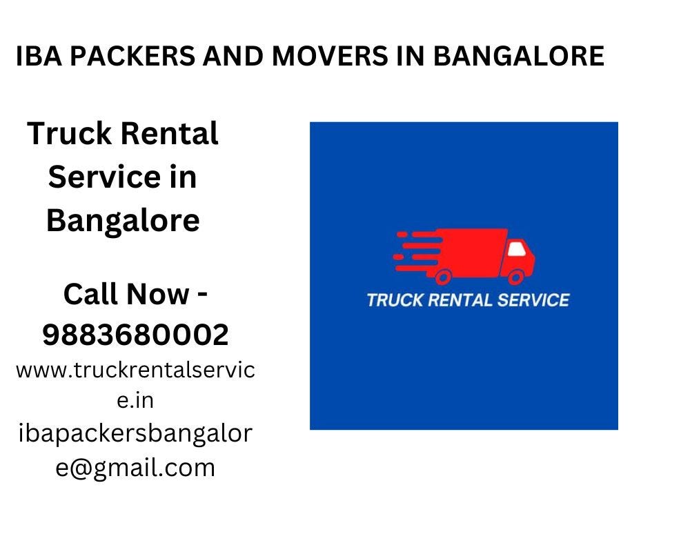 Easy Shifting with IBA Packers and Movers in Bangalore