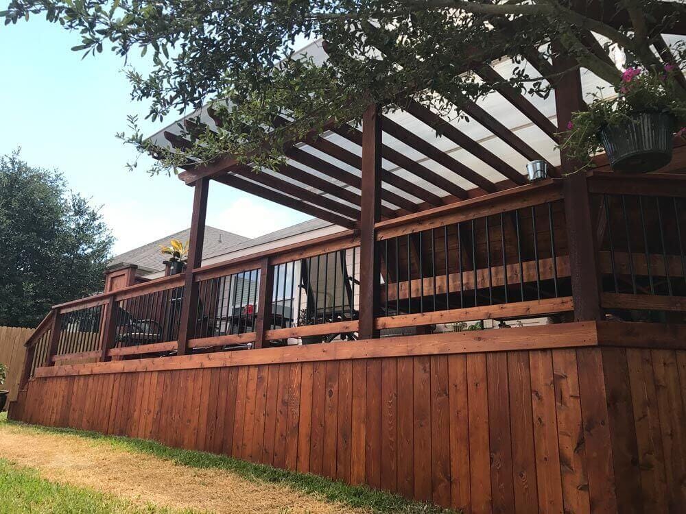 Deck Builders Near Me. Our goal is satisfy Texas homeowners… by