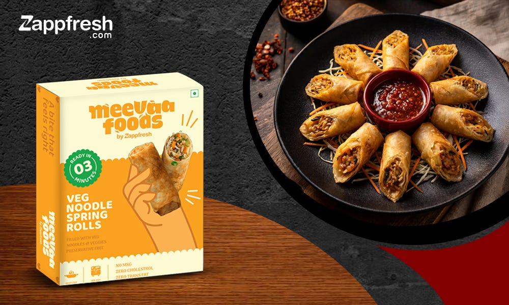 Veg Noodles Spring roll